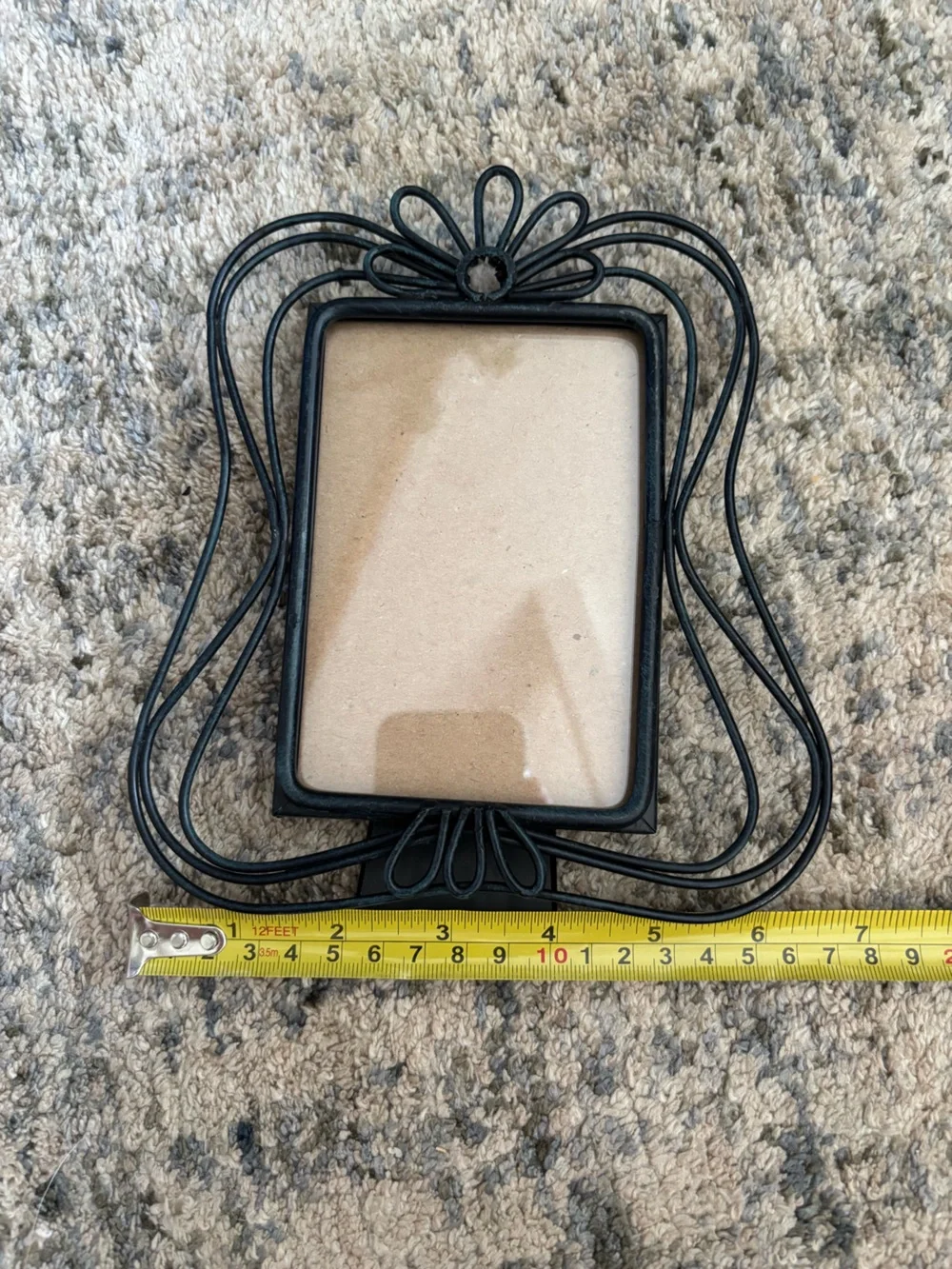Black Small Iron Picture Frame